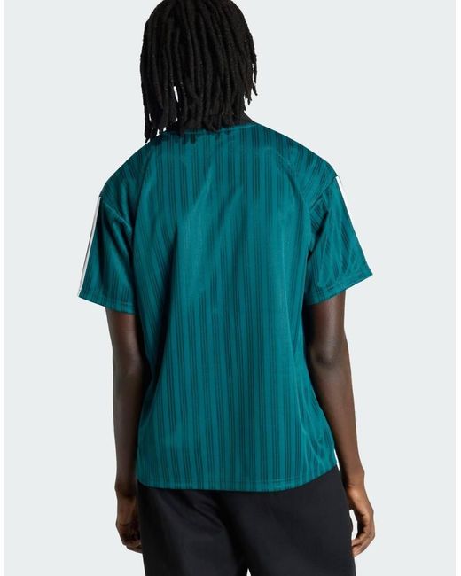 Adidas Originals Blue Liverpool Fc Polyester Tee 95 for men