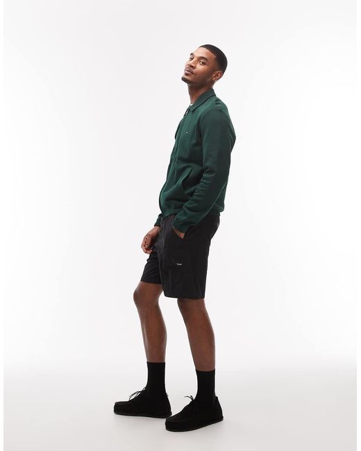 Parlez Green Cliff Regular Fit Shorts for men