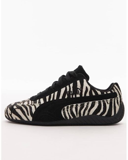 PUMA White Speedcat Trainers