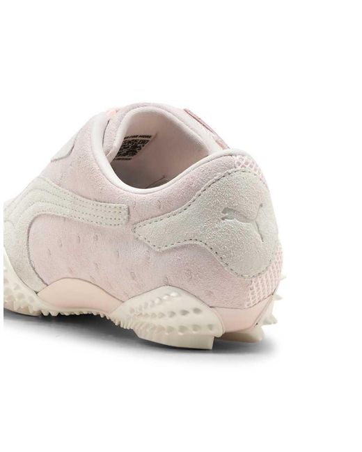 PUMA White Mostro Trainers