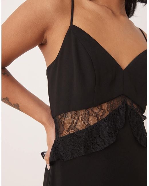 Forever New Natural – transparentes maxikleid
