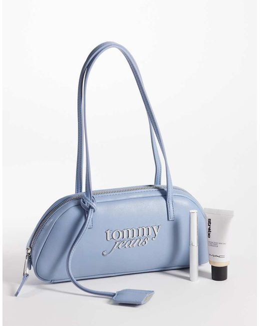 Tommy Hilfiger Blue Bold Shoulder Bag
