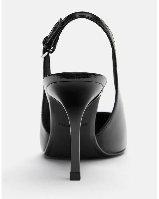 Chaussures à talon haut Pull&Bear en coloris Black