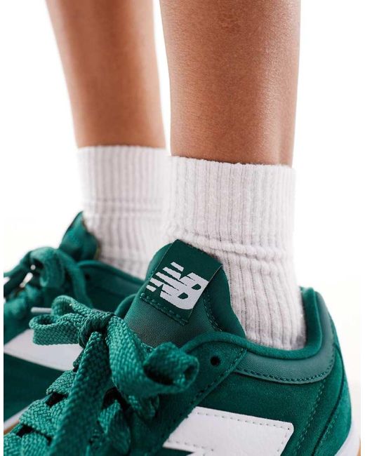 New Balance Green Rc42 Gum Sole Sneakers
