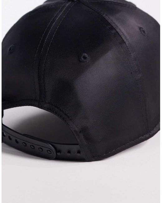 KTZ Blue Ny Yankees 9forty Womens Satin Cap