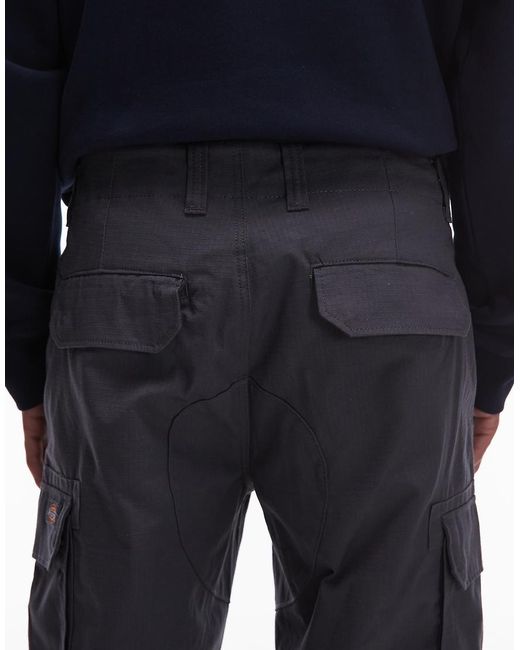 Dickies Black Millerville Cargo Trousers for men