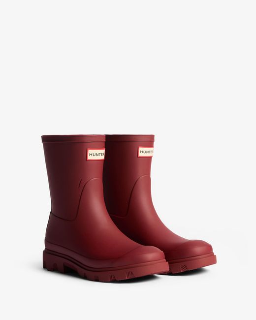 Downpour - bottines Hunter en coloris Red