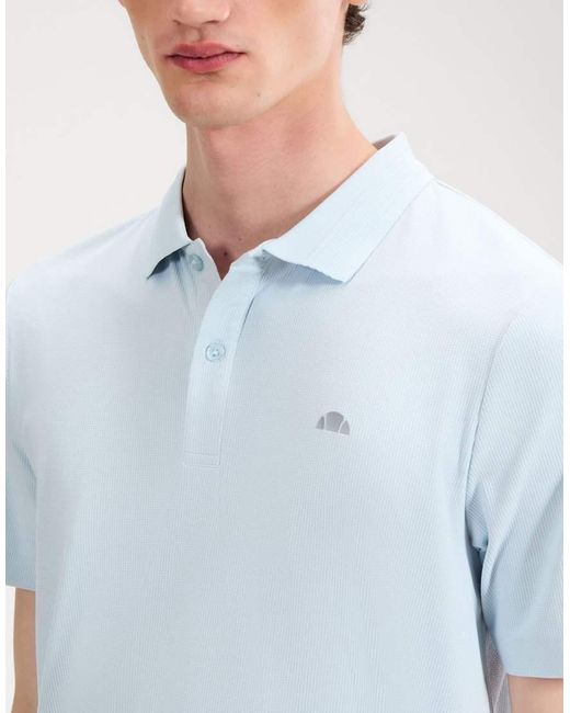 Ellesse White Edmond Polo for men