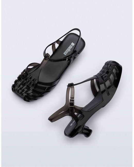Melissa Black Vixen Kitten Heels