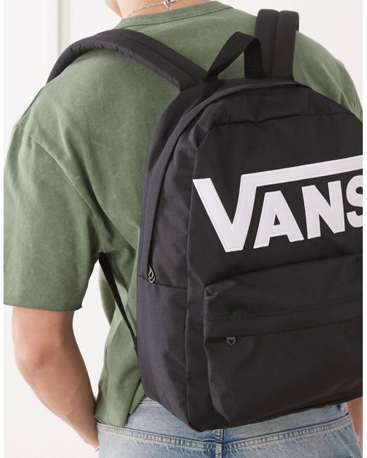 Vans Gray Old Skool Drop V Backpack for men