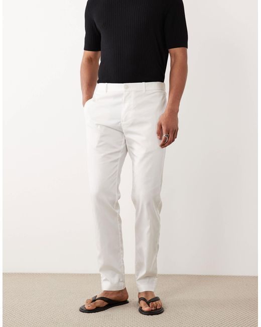 Mango – hose in White für Herren