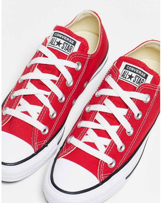 Converse White Chuck Taylor All Star Ox Trainers