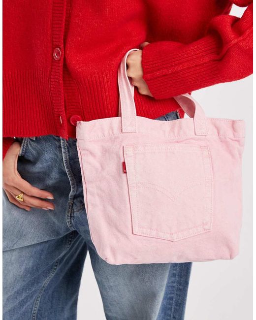 Levi's Pink Mini Back Pocket Tote Bag