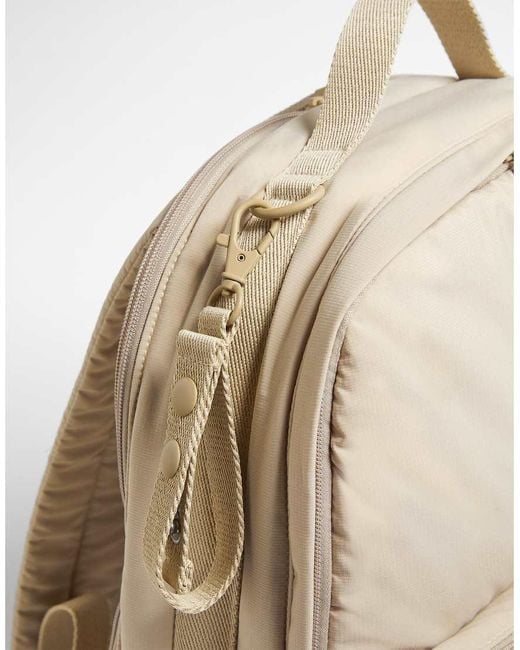 Oysho Natural Maxi Maternity Backpack