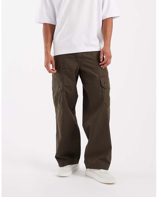 Levi's White Extra baggy Cargo for men