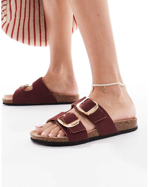 New Look Brown – sandalen