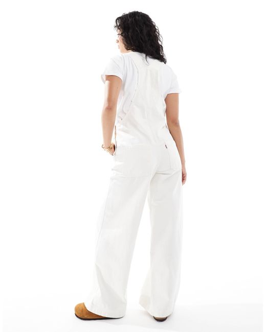 Levi's White – xl – jeans-latzhose