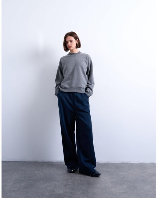 TOPSHOP Gray Ultimate Sweat
