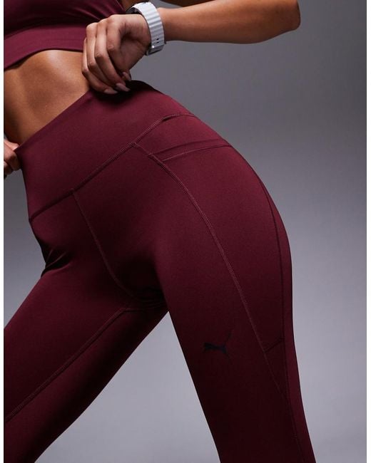 Leggings Tad Essentials De -Rojo PUMA de color Red