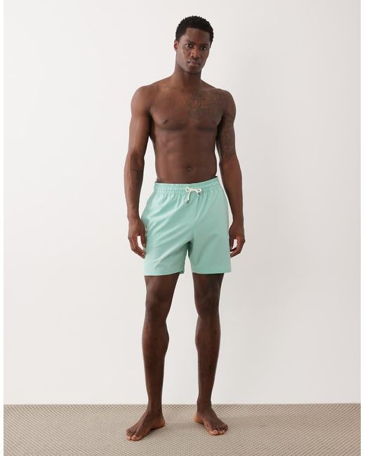 Polo Ralph Lauren Green Traveler Swim Trunk for men
