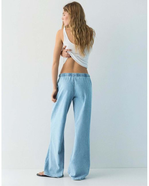 Pantalon Pull&Bear en coloris Blue
