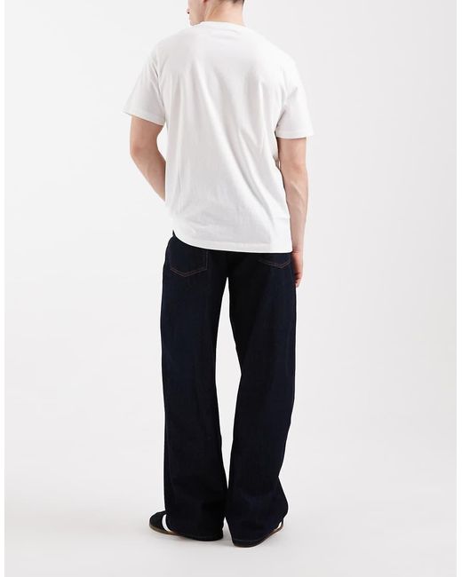 ASOS White baggy Jeans for men