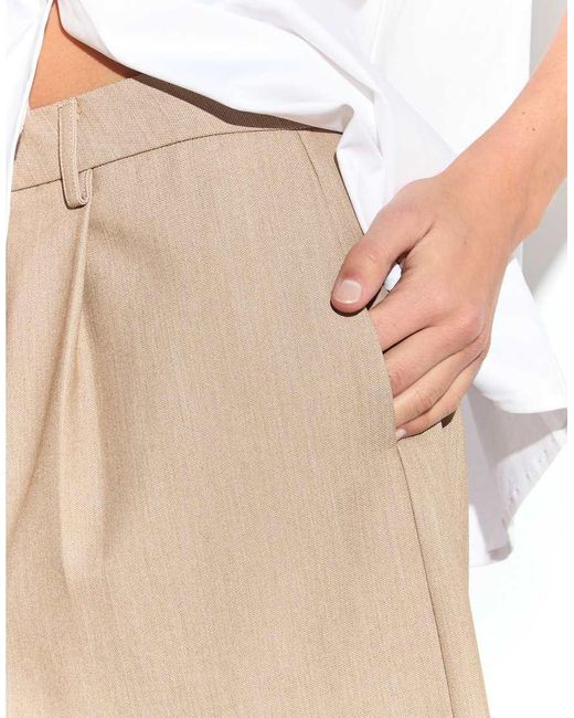 NARRATED White Tailord Long Shorts