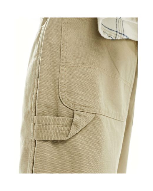 Pantalones cortos color tostado claro Dickies de hombre de color Natural