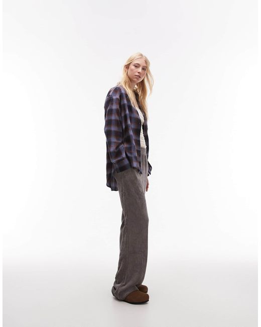 TOPSHOP White Cord jogger