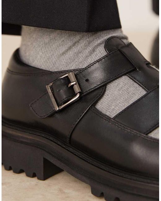 ASOS Black Mary Janes for men