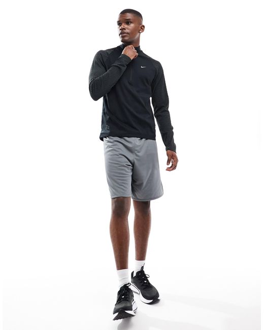 Nike – dri-fit totality – strick-shorts in Gray für Herren