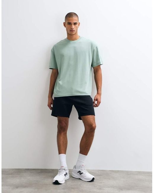 4505 Green Icon Heavyweight Cotton Oversized T-Shirt With Quick Dry Finish for men