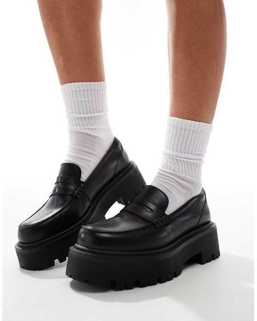 ALDO Black Cadaycia Chunky Loafers