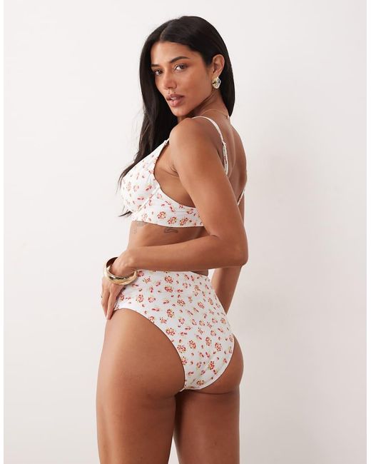 Peek & Beau Brown High Waist Bikini Bottom