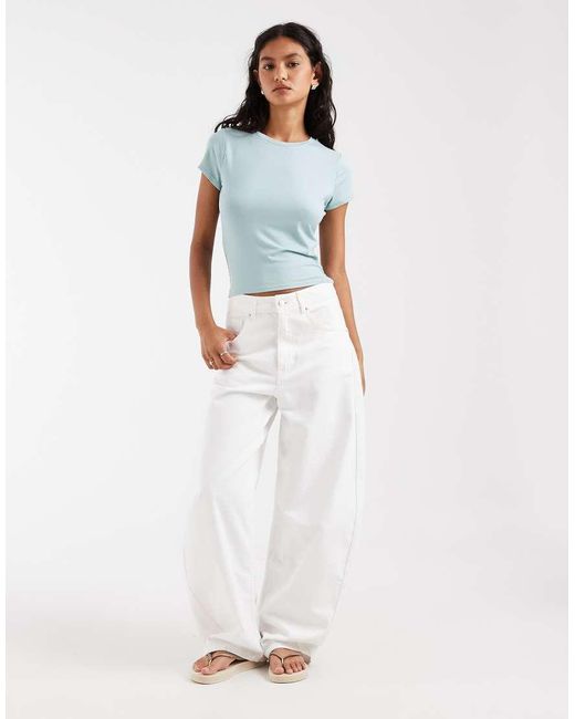 Hollister Blue Seamless Baby Tee
