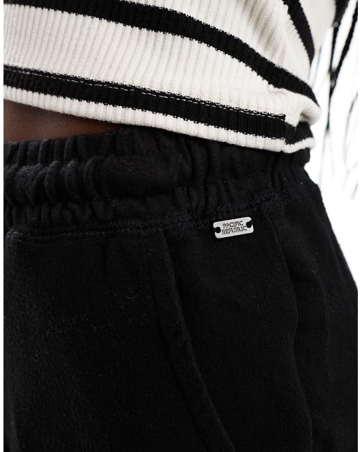 Pull&Bear Black – lauf-shorts