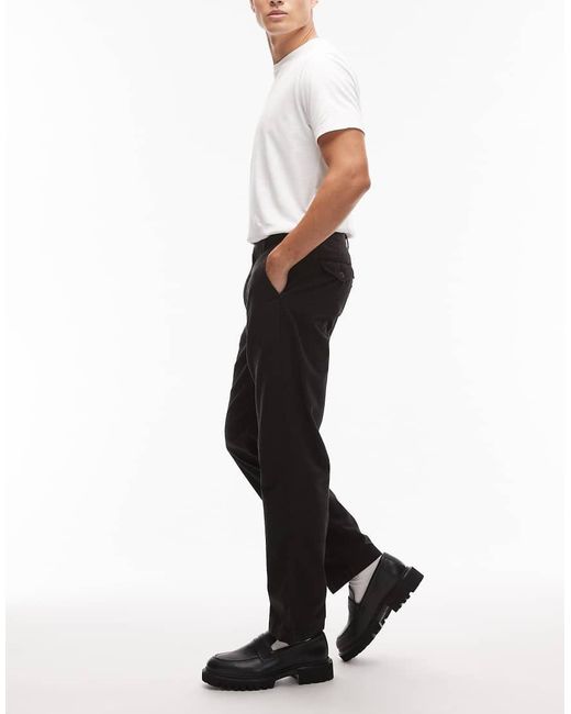 Levi's Black Xx Chino Authentic Relaxed Fit Twill Pants for men