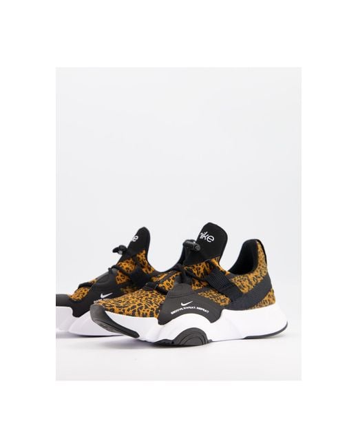 Superrep groove - sneakers leopardate di Nike in Marrone | Lyst