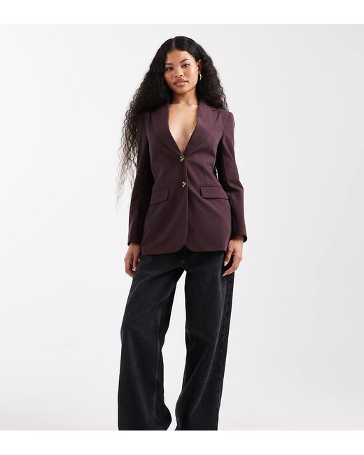 Miss Selfridge Multicolor Cinched Blazer