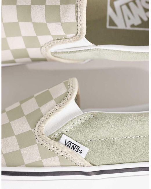 Vans Green Slip-on Trainers
