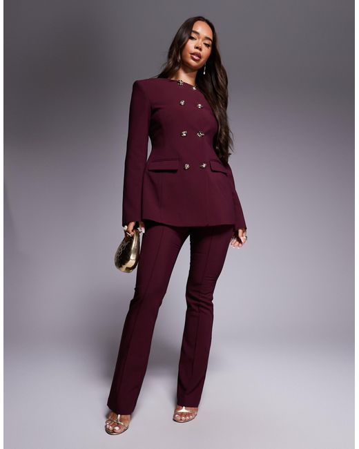 Pantalon ASOS en coloris Purple