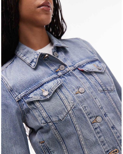 Levi's Blue Original Denim Trucker Jacket