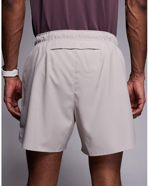 Nike Purple Challenger Dri-Fit 5 Inch Shorts for men
