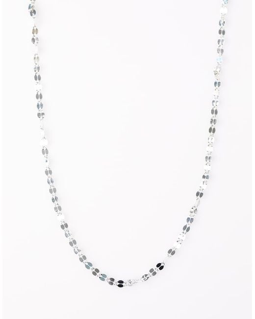 Lovisa White Sterling Mirror Link Choker