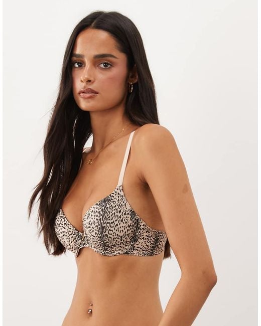 ASOS Brown Moulded T-shirt Bra