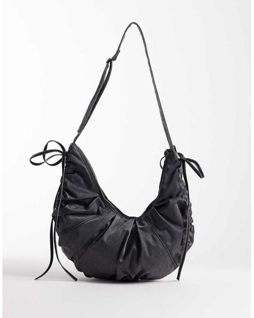 Weekday Black Leyla Crossbody Bag