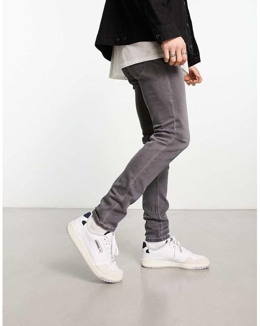 Lee Jeans Black Malone Skinny Fit Jeans for men