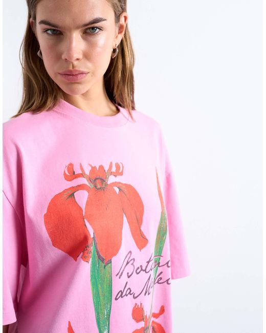 TOPSHOP Red – oversize-t-shirt