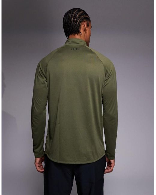 Under Armour Green Tech 2.0 Half-zip Top for men