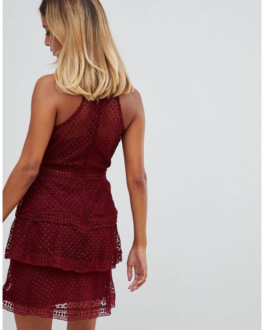girl in mind red dress